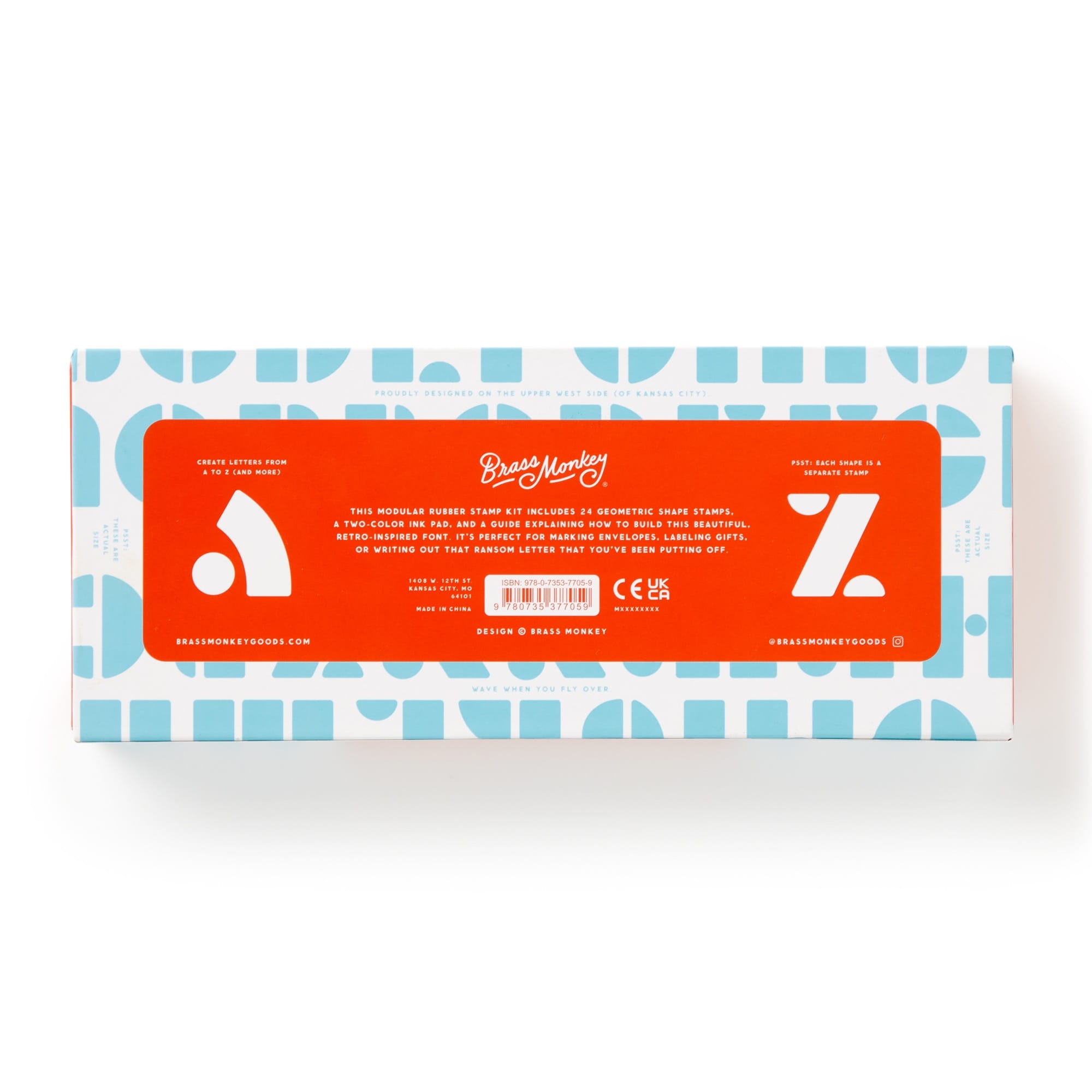 Alpha Better Stamp Set – Brass Monkey