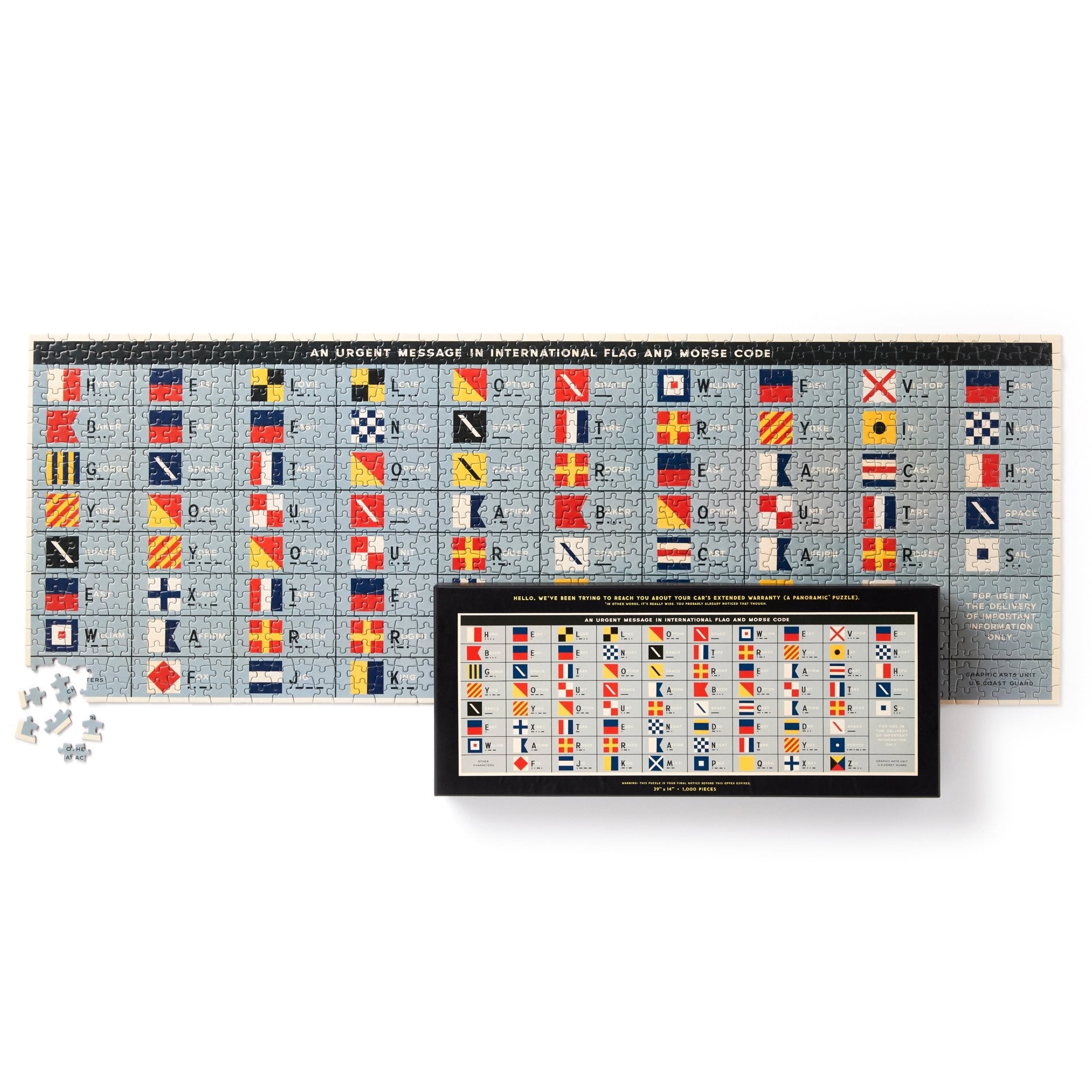 An Urgent Message 1,000 Piece Panoramic Puzzle – Brass Monkey An Urgent Message 1,000 Piece Panoramic Puzzle – Brass Monkey