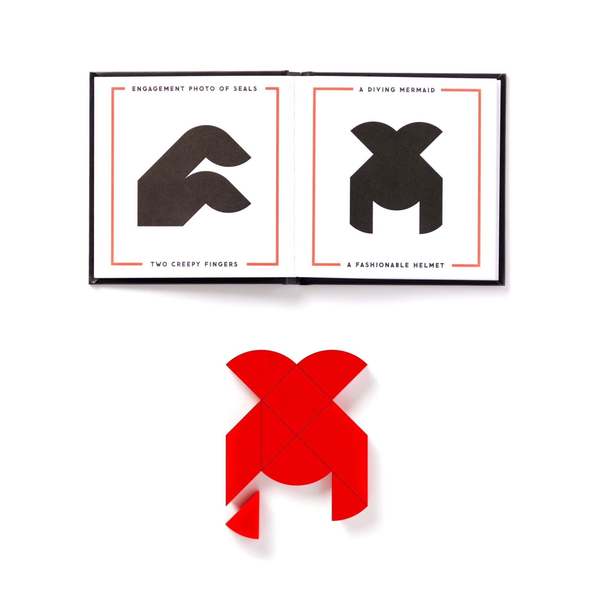 At First Sight Tangram Puzzle | Brass Monkey Goods At First Sight Tangram Puzzle | Brass Monkey Goods