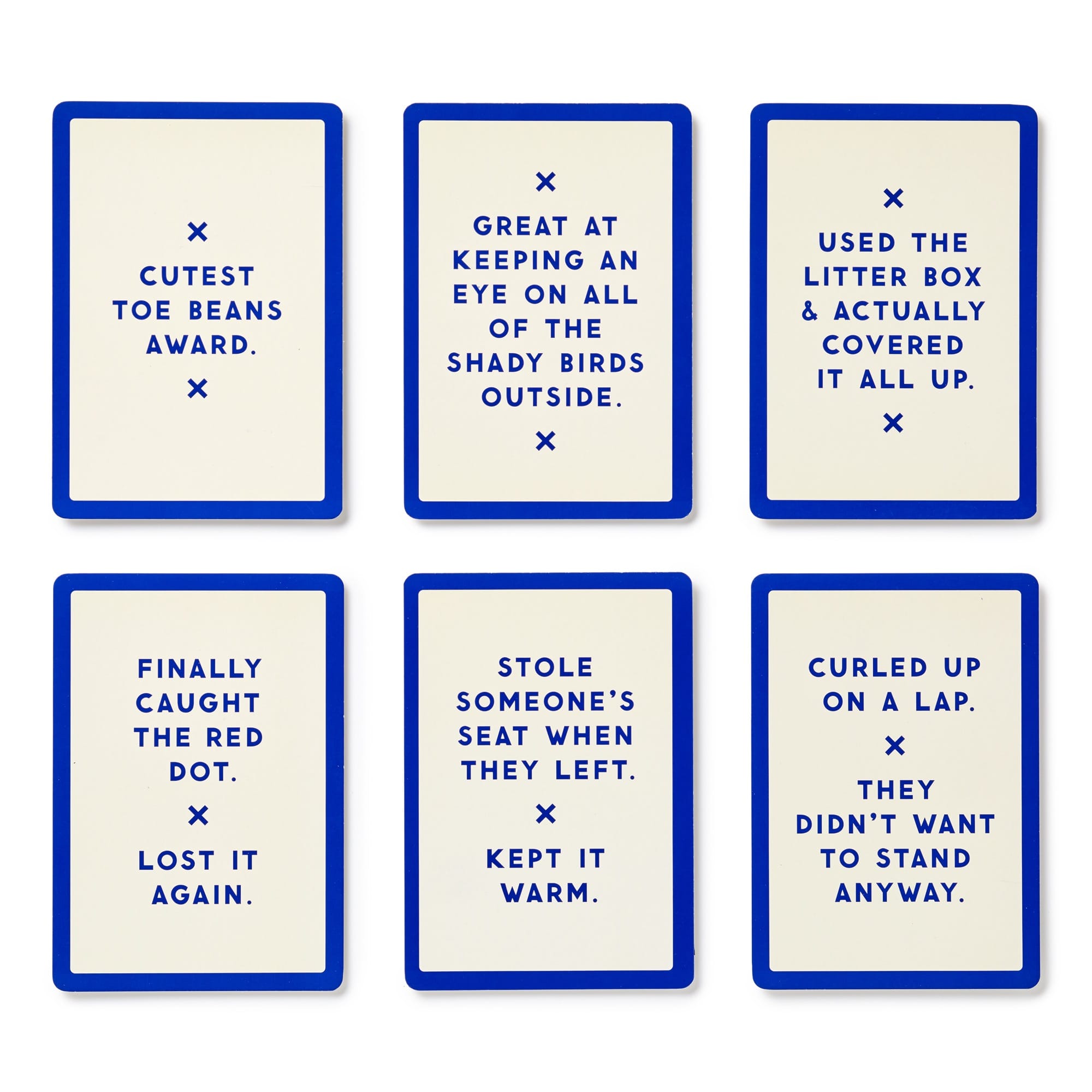Cat Shame & Praise Deck | Brass Monkey
