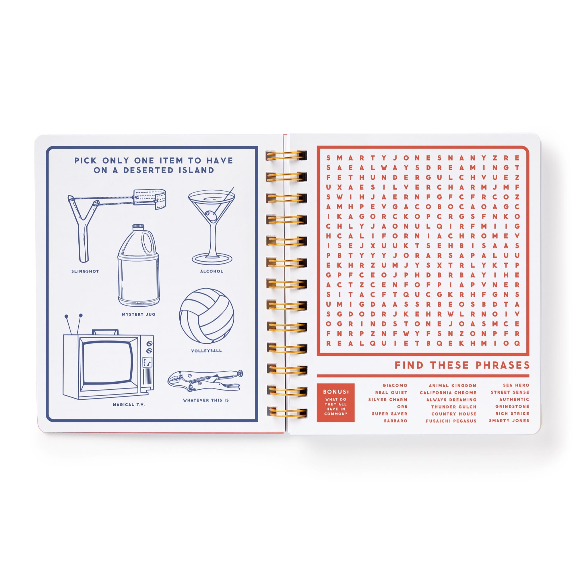 Beyond Bored Activity Book for Adults | Brass Monkey