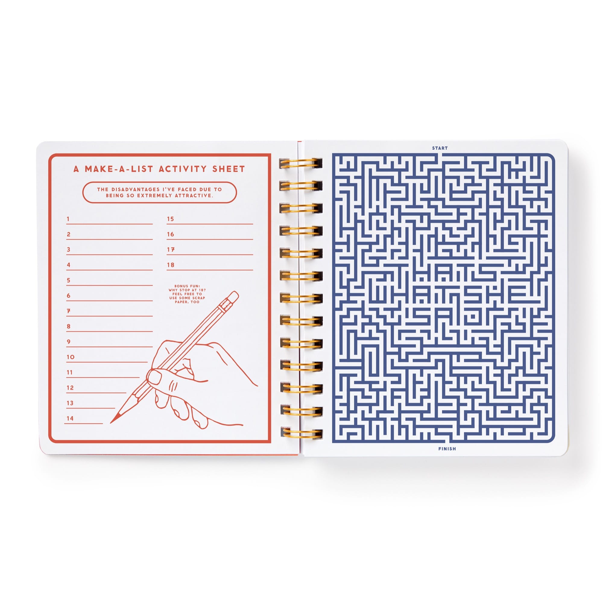 Beyond Bored Activity Book for Adults | Brass Monkey
