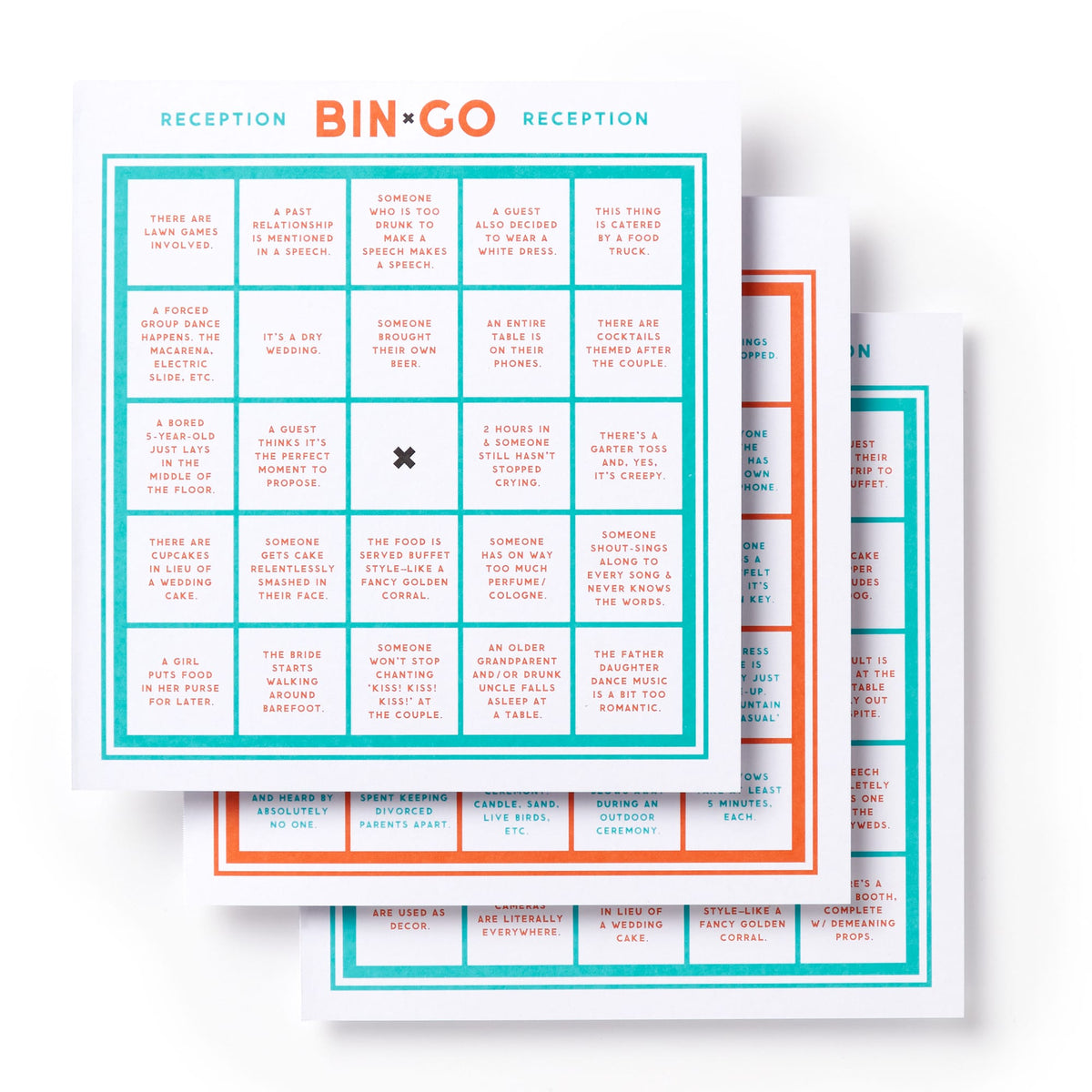 Bin-go Endure A Wedding Bingo Book - Brass Monkey - 9780735377066