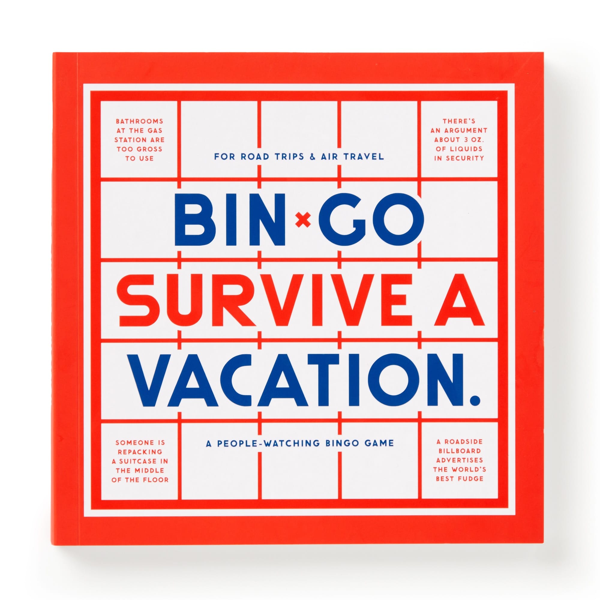 Bin-Go Survive a Vacation Bingo Book – Brass Monkey