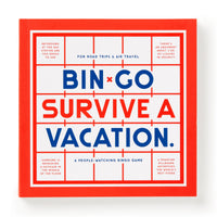 Bin-Go Survive a Vacation Bingo Book - Brass Monkey - 9780735381230