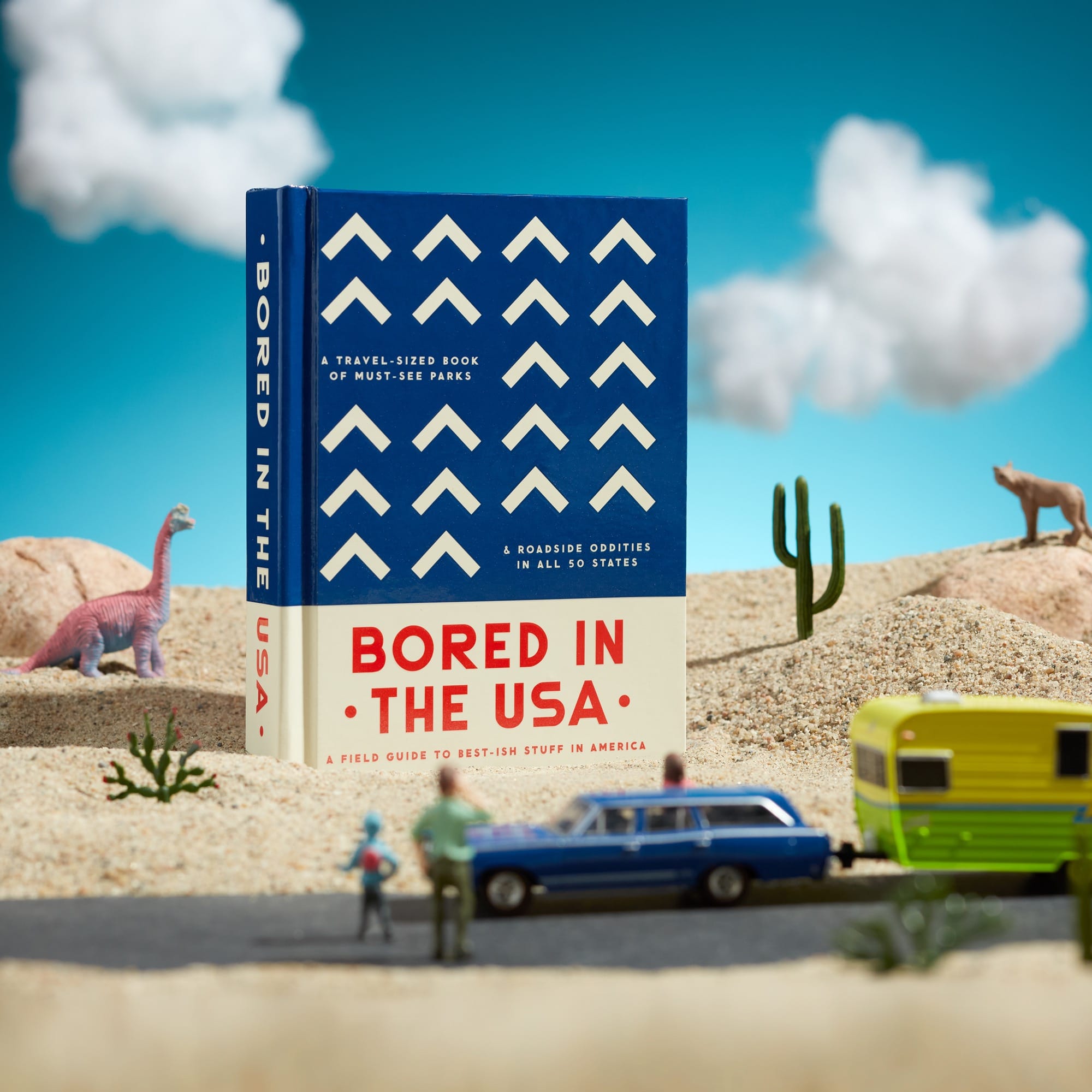 Bored In The USA Travel Guide Activity Book | Brass Monkey