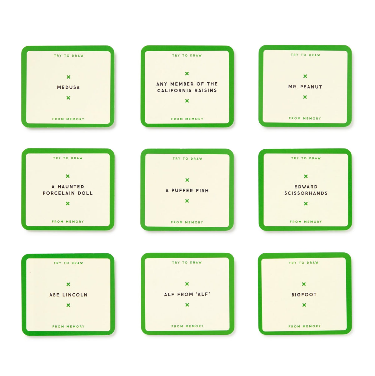 Drawing From Memory Game Brass Monkey