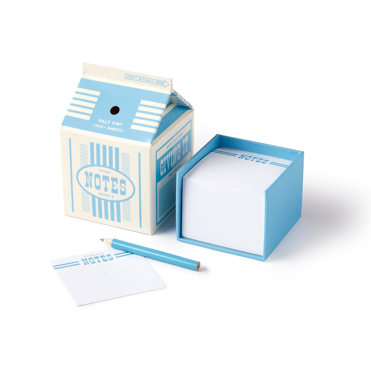 Grade A Notes Milk Carton Note Set – Brass Monkey