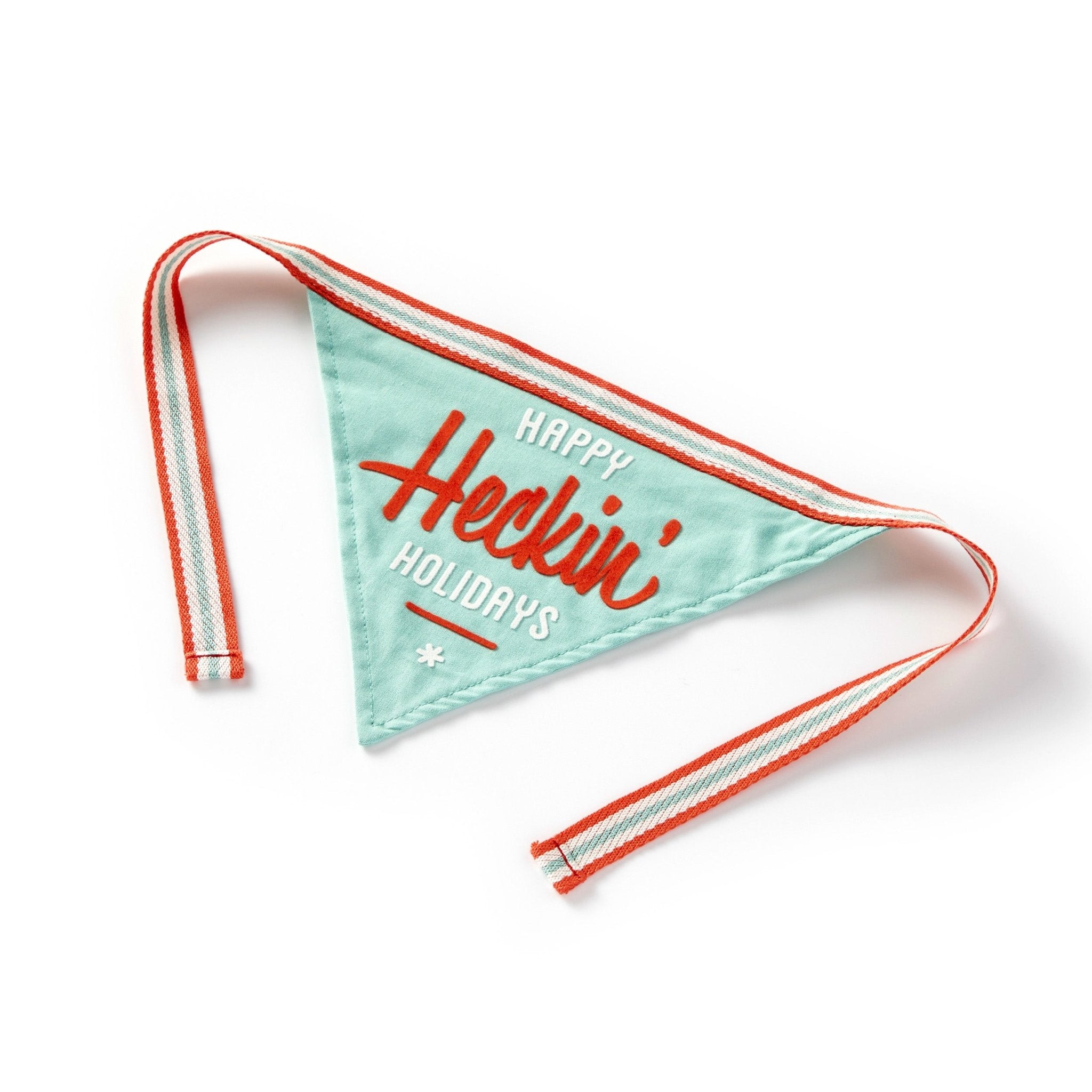 Happy Heckin' Holidays Dog Bandana | Brass Monkey