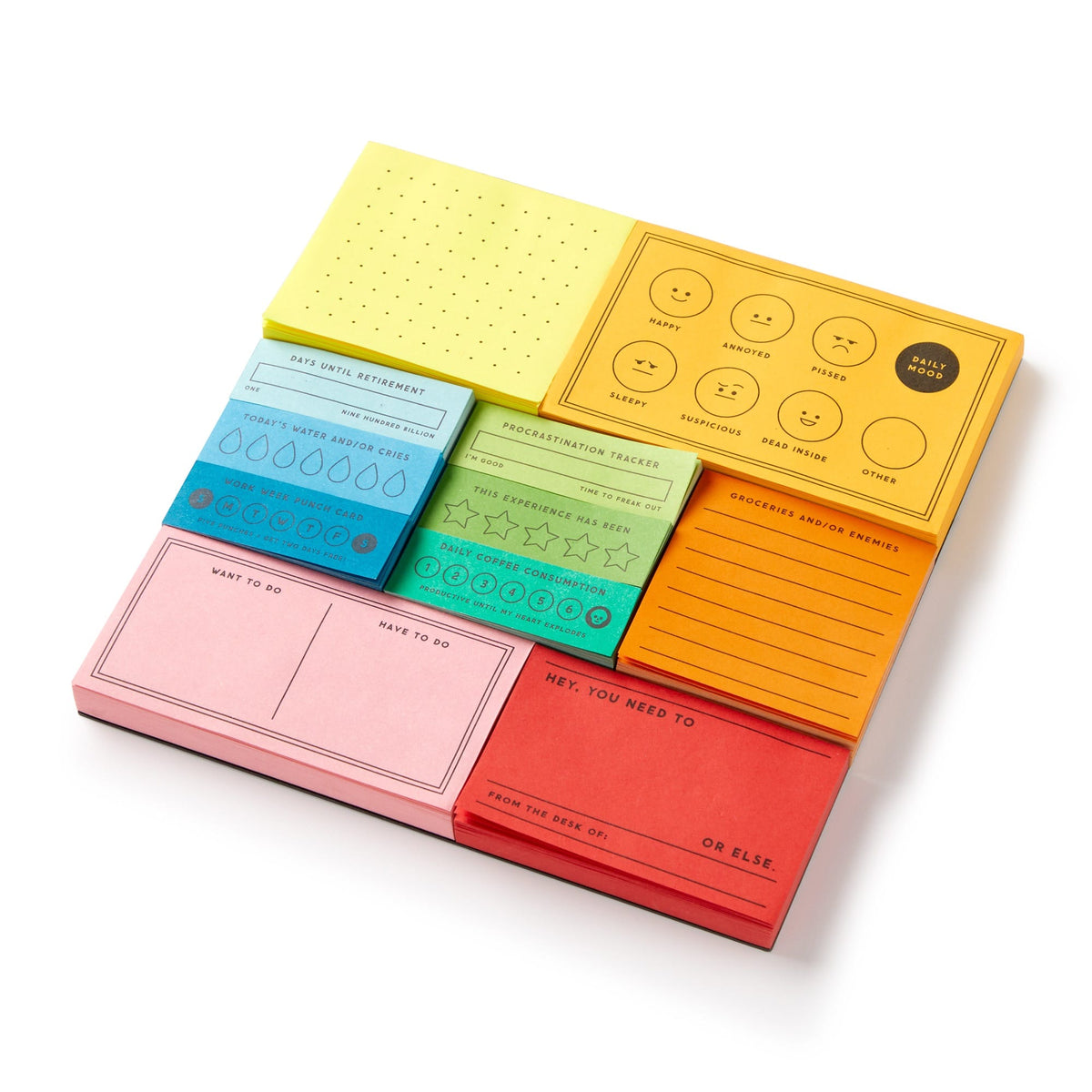 I've Got A Few Notes Memo Pad Set | Brass Monkey