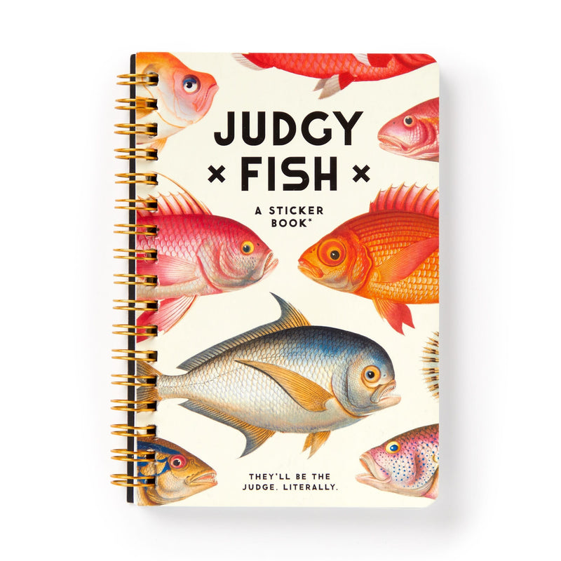 Judgy Fish Sticker Book - Brass Monkey - 9780735379398