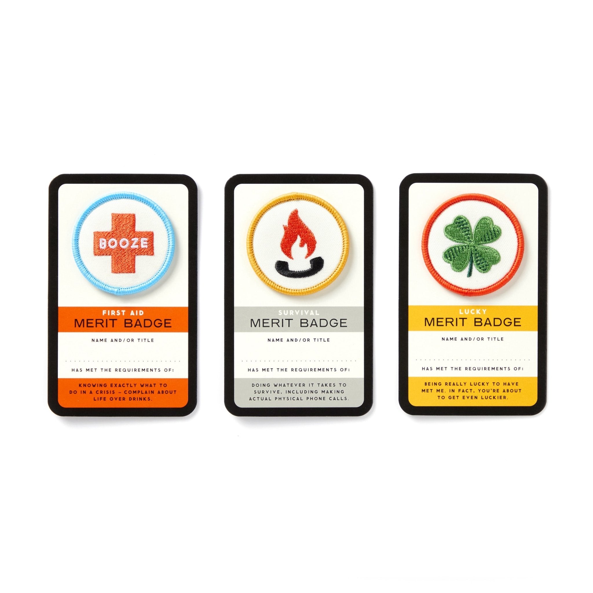 Merit Badges (For Life) Set