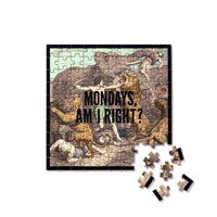 Mondays, Am I Right? 100 Piece Mini Shaped Puzzle - Brass Monkey - 9780735368897