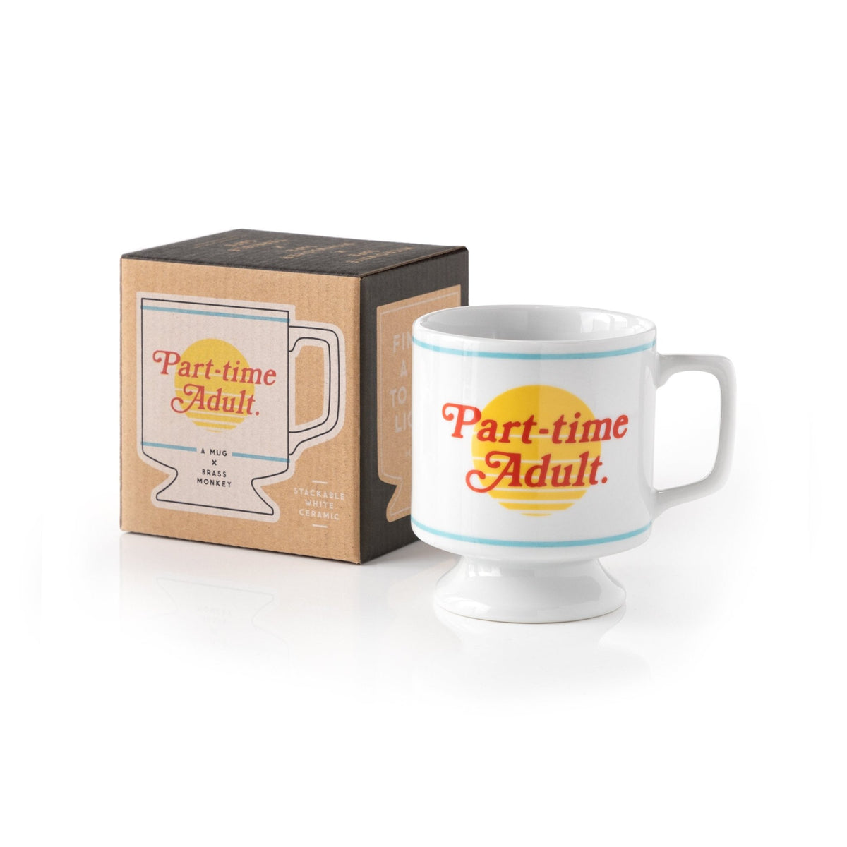 Star Pugs RINGER Ceramic Coffee Mug – White, Printed, Great Gift (Last Call Deals)