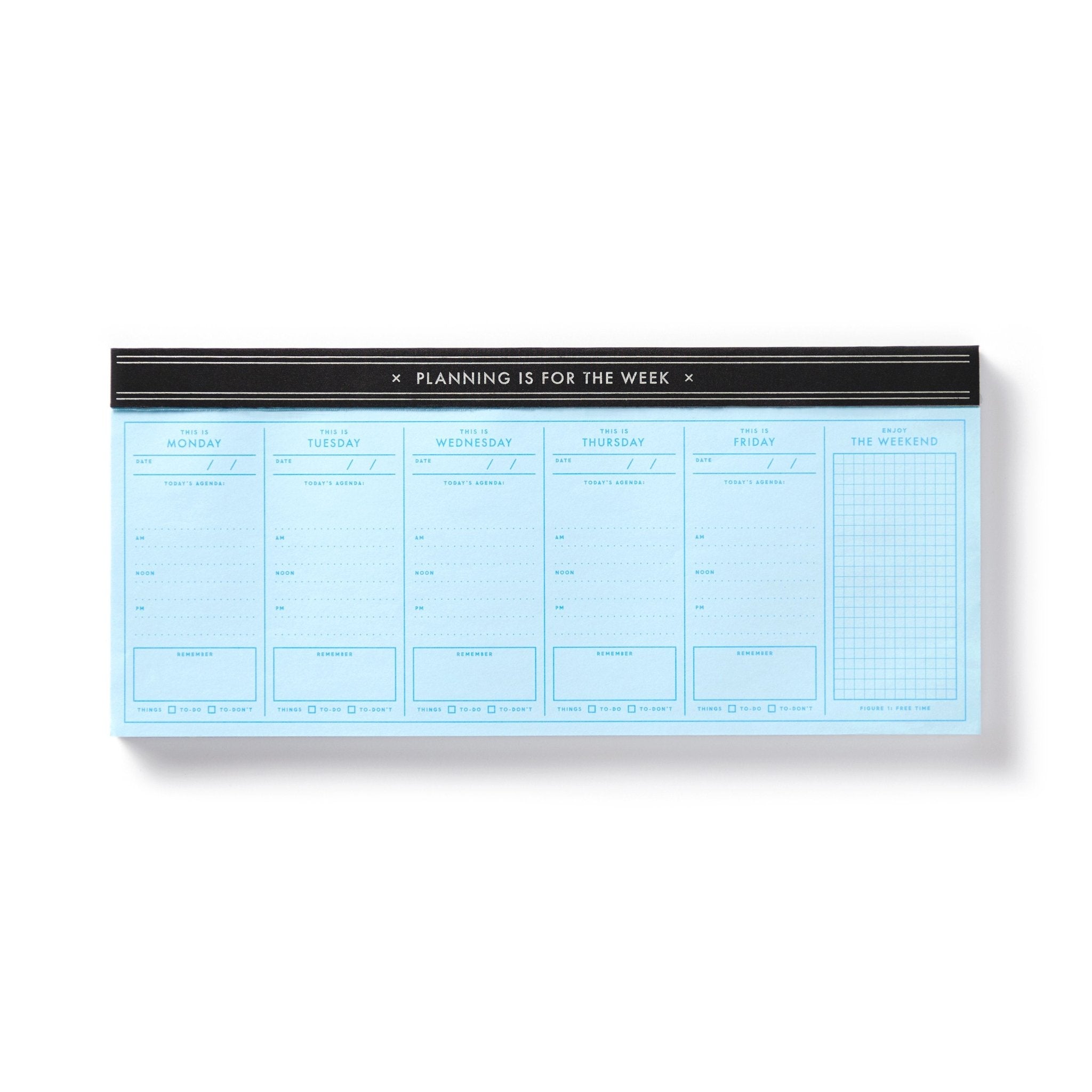 Planning Is for The Week Weekly Planner Pad