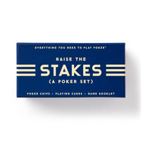 Raise The Stakes Poker Game Set - Brass Monkey - 9780735379473