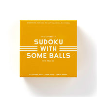 Sudoku With Some Balls Sudoku Game Set Sudoku Game Set Brass Monkey 