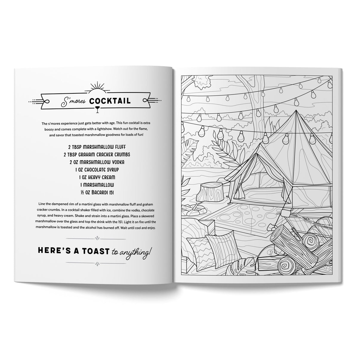 The Creative Drinker Coloring Book - Brass Monkey - 9780735374478