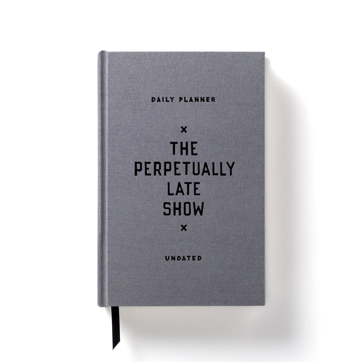 The Perpetually Late Show Undated Standard Planner Undated Standard Planner Brass Monkey 