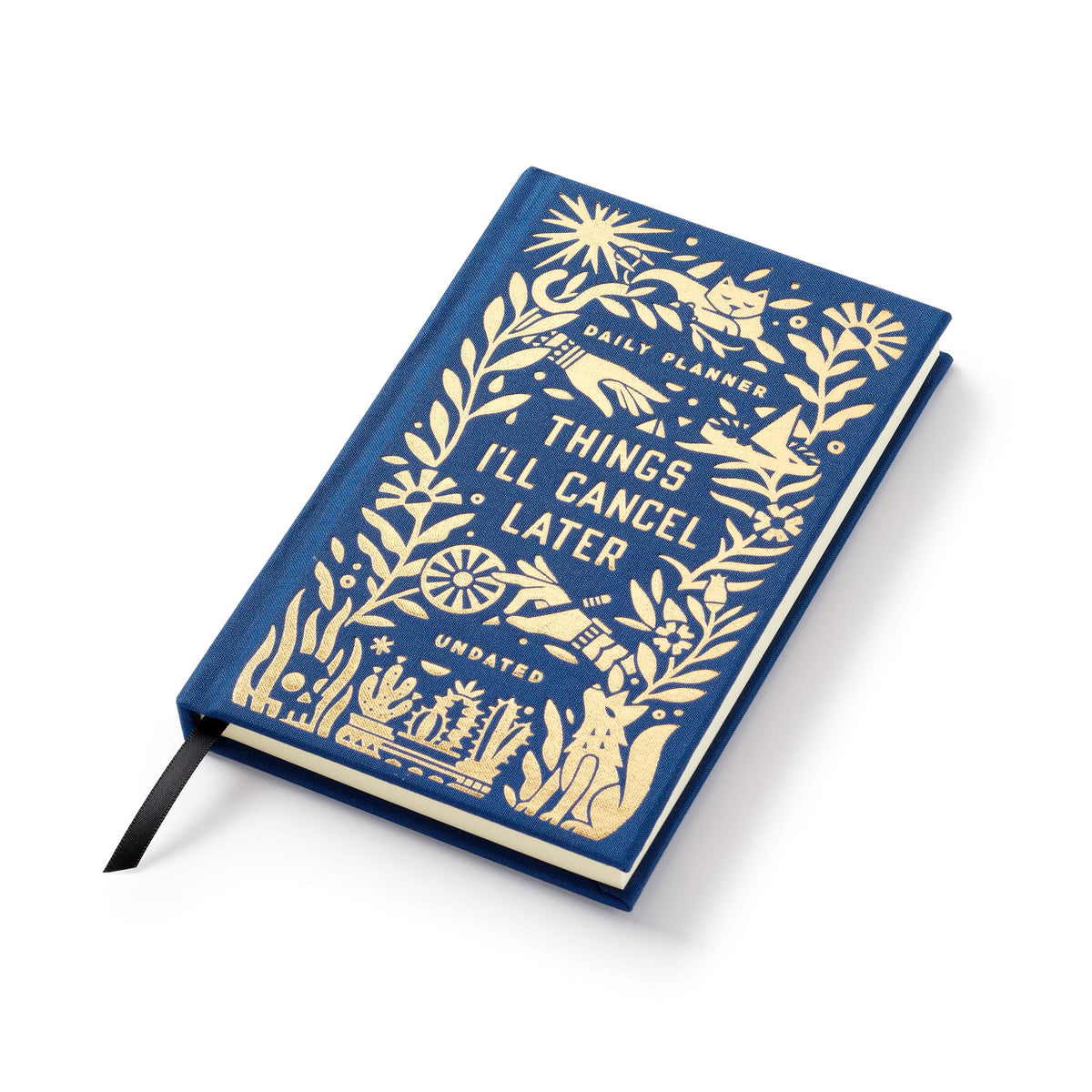 Things I'll Cancel Later Undated Mini Planner – Fun, Vintage-Style Daily Organizer